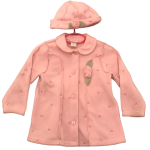Toddler Coat‎ & Hat Set Size 4 Toddler Pink
